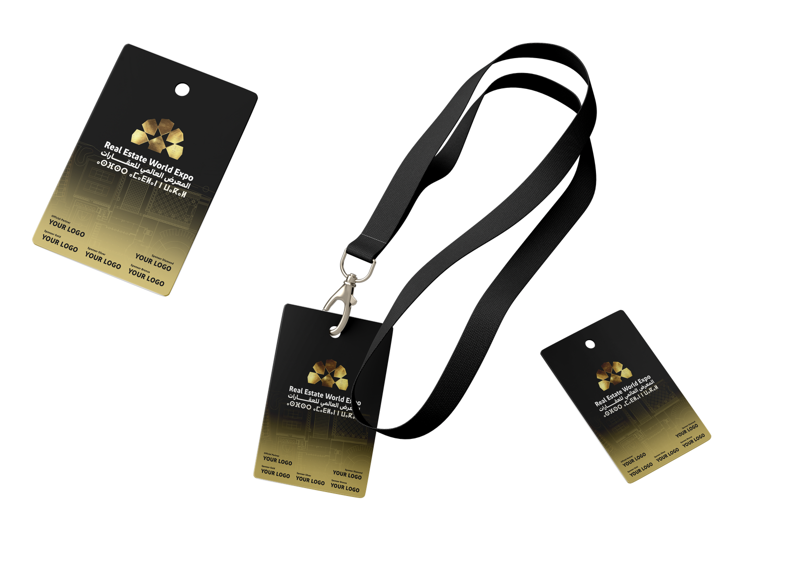 Pass Visiteur Mockup